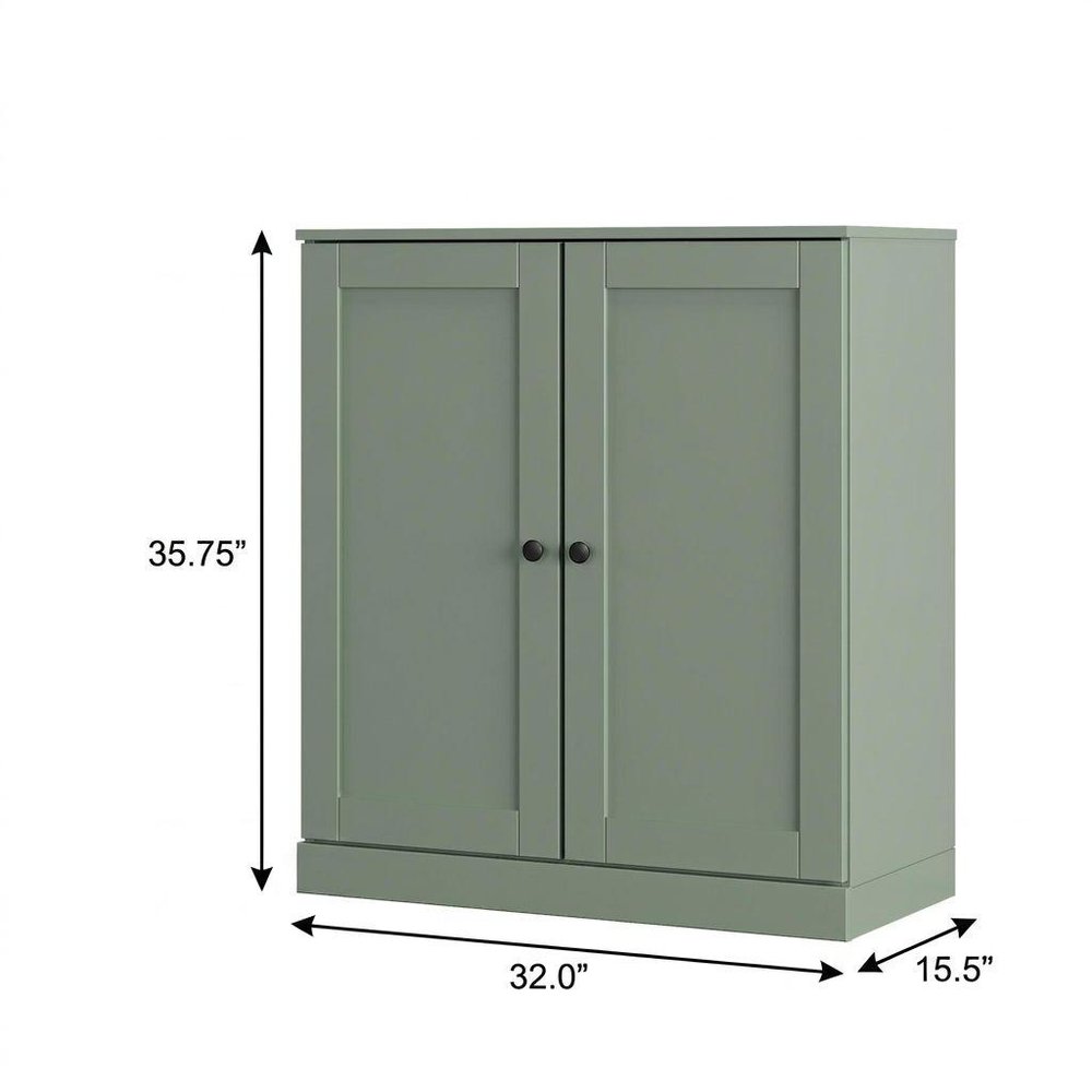Sage Twenty Pair Solid WoodShoe Storage Cabinet