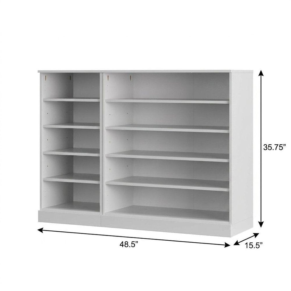 White 30 Solid WoodShoe Storage Cabinet