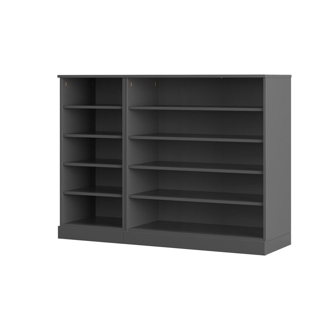 Gray 30 Solid WoodShoe Storage Cabinet