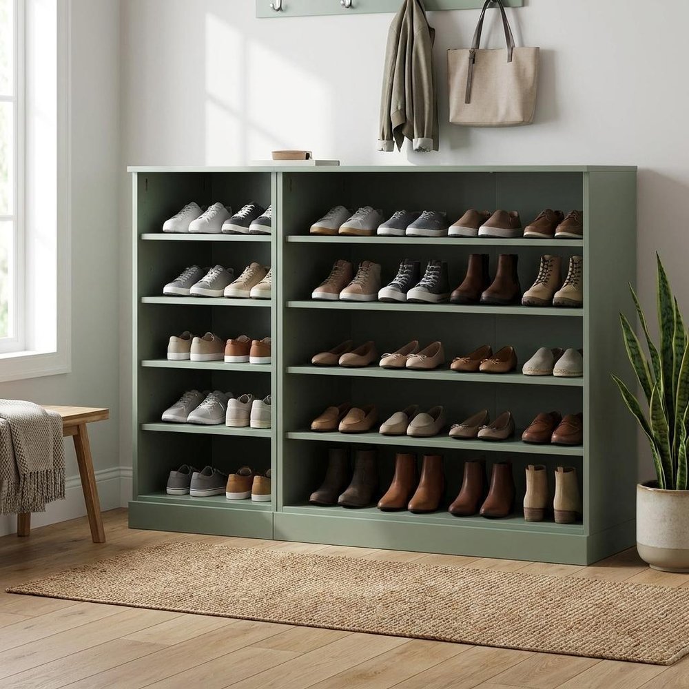 Sage 30 Solid WoodShoe Storage Cabinet