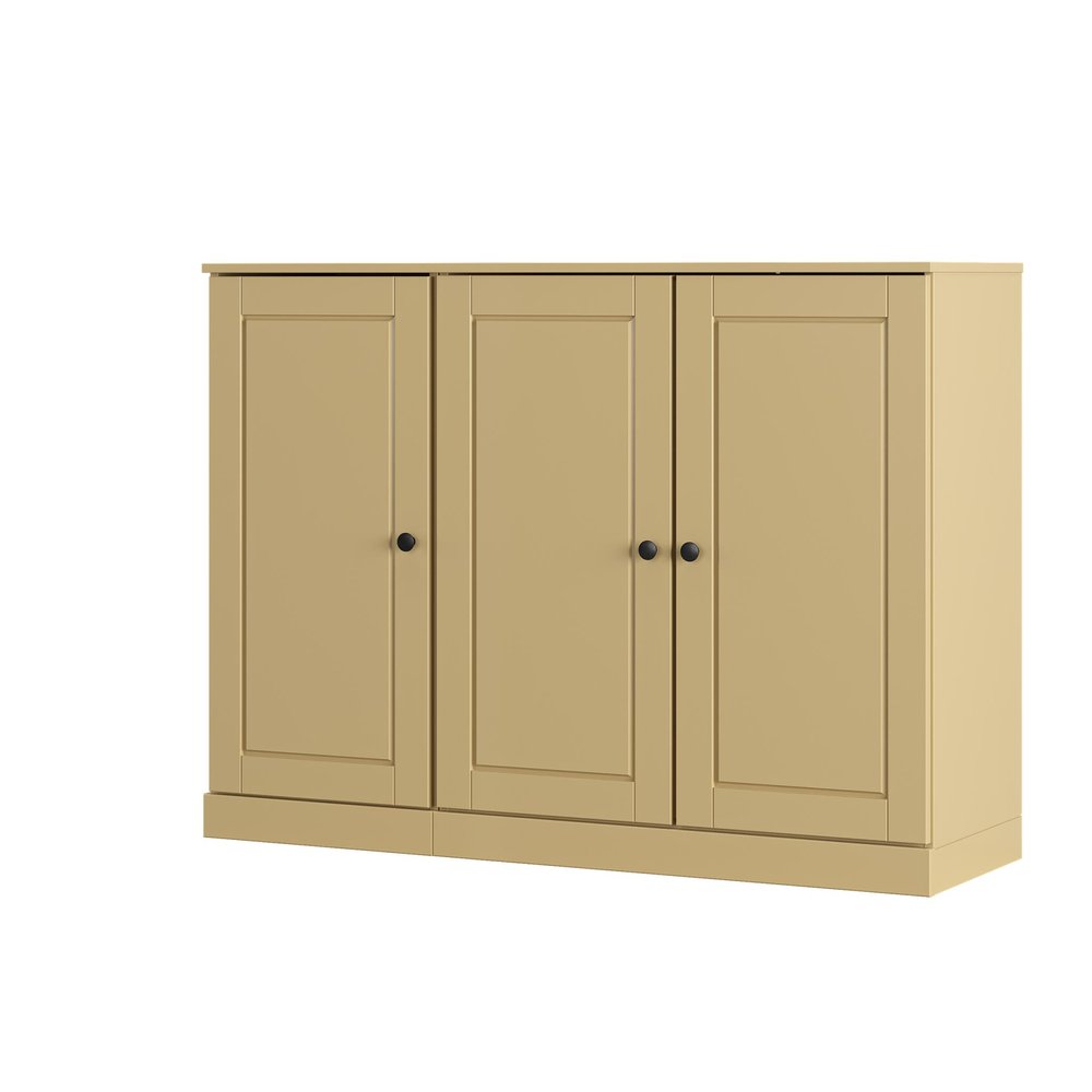 Yellow 30 Solid WoodShoe Storage Cabinet