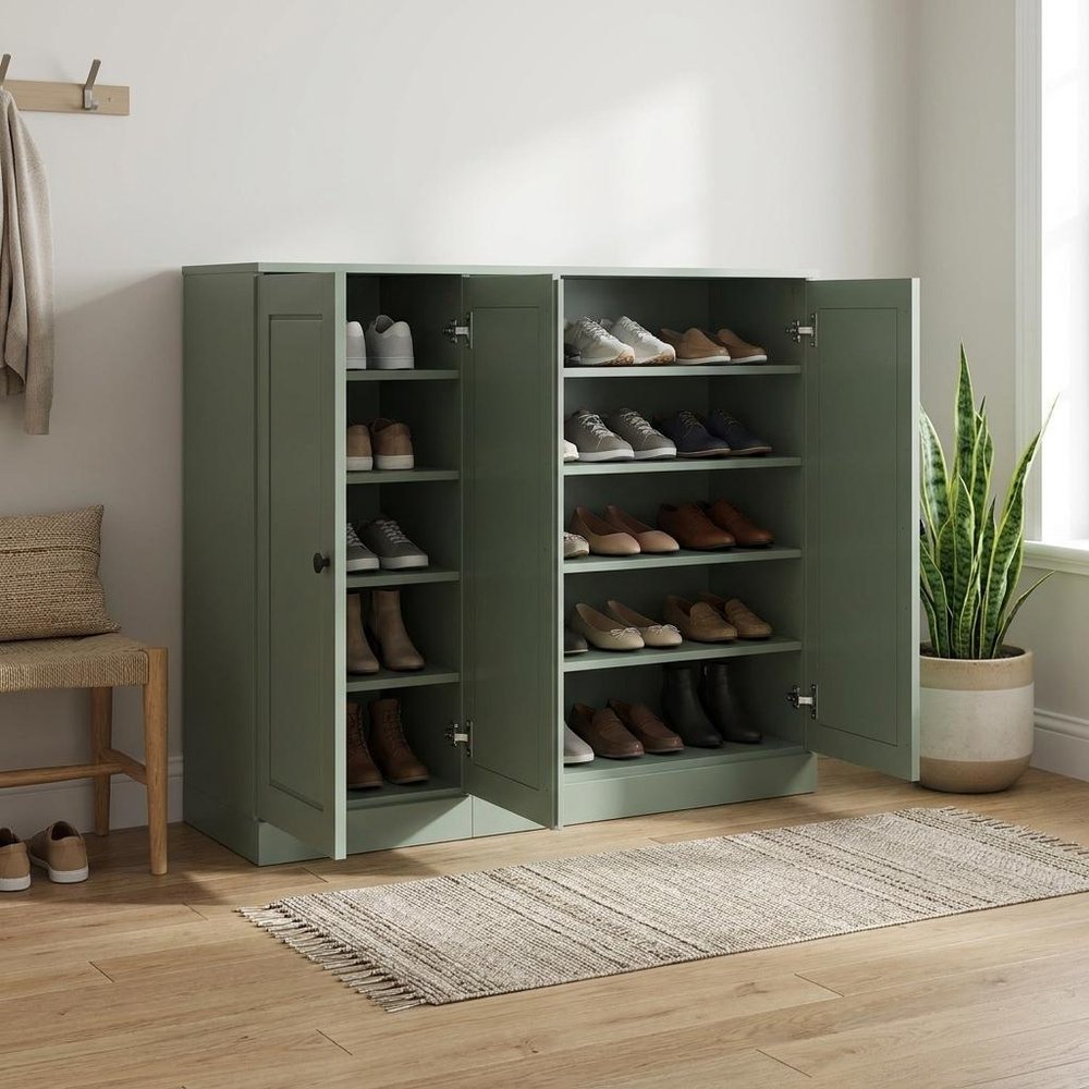 Sage 30 Solid WoodShoe Storage Cabinet