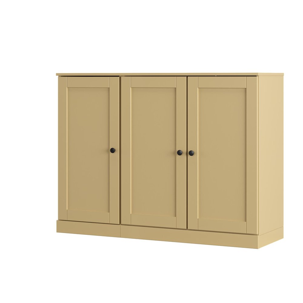 Yellow 30 Solid WoodShoe Storage Cabinet