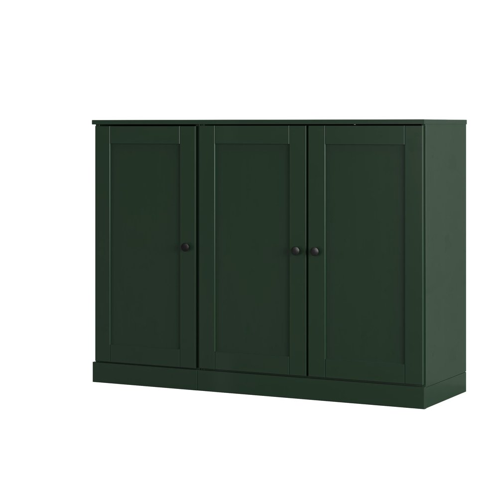 Green 30 Solid WoodShoe Storage Cabinet