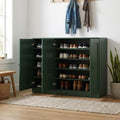 Green 30 Solid WoodShoe Storage Cabinet