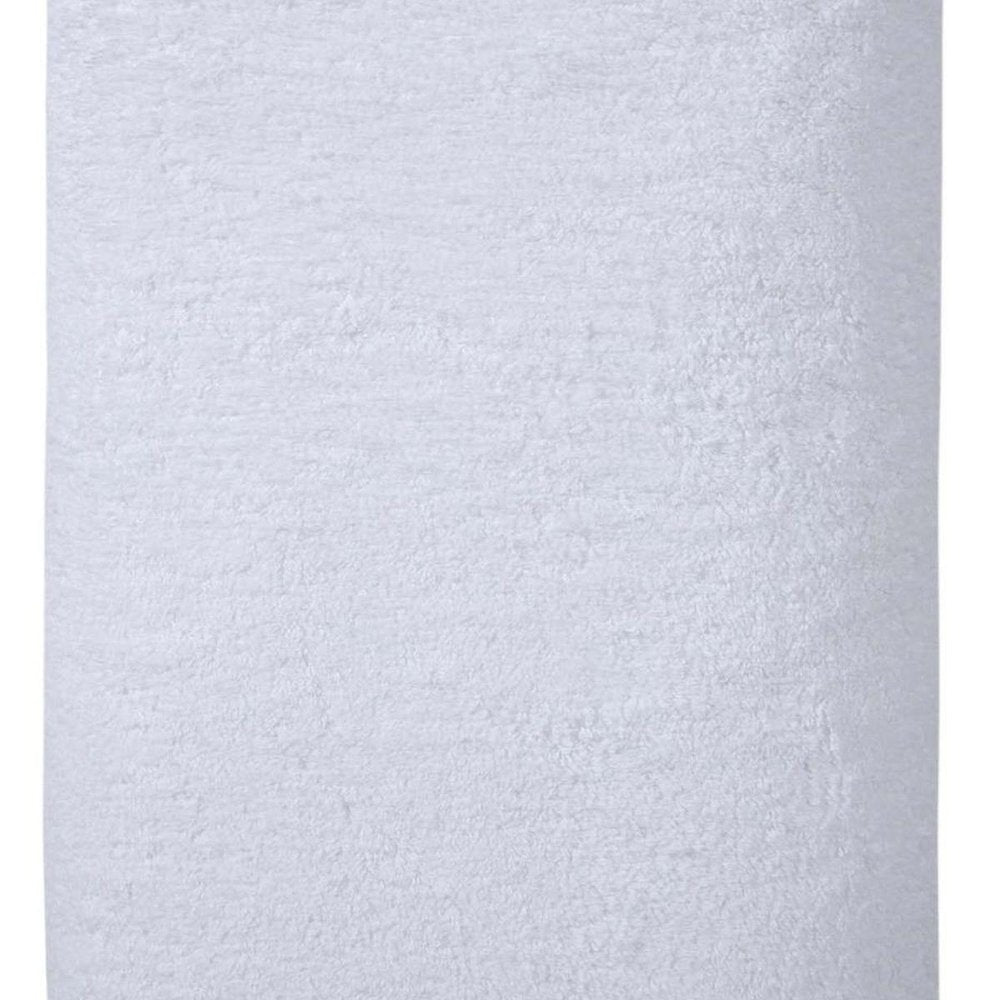 White Turkish Cotton 40" X 70" Bath Sheet close-up detail