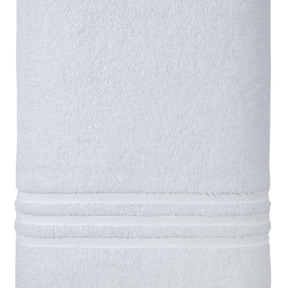White Turkish Cotton 35" X 66" Bath Sheet