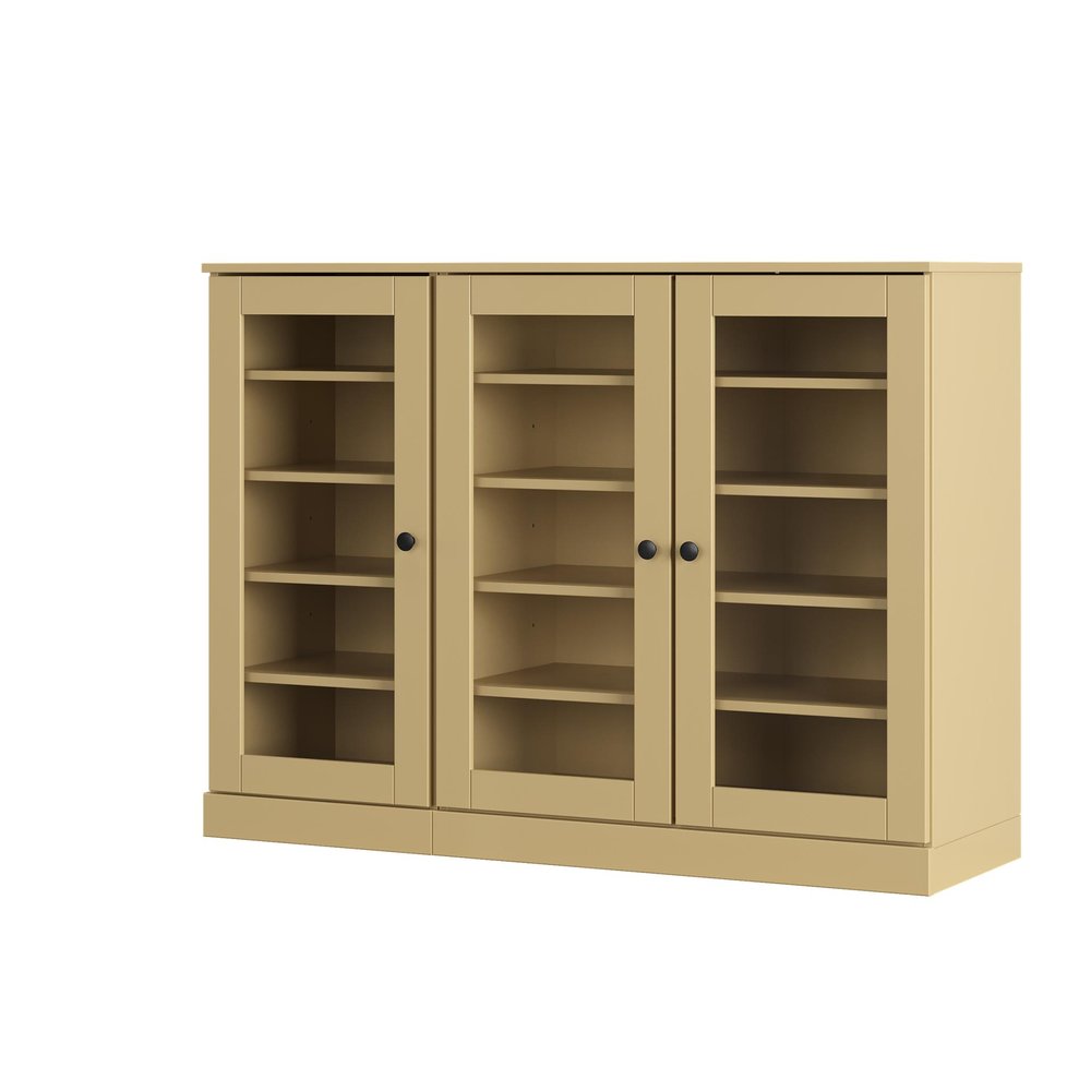 Yellow 30 Solid WoodShoe Storage Cabinet