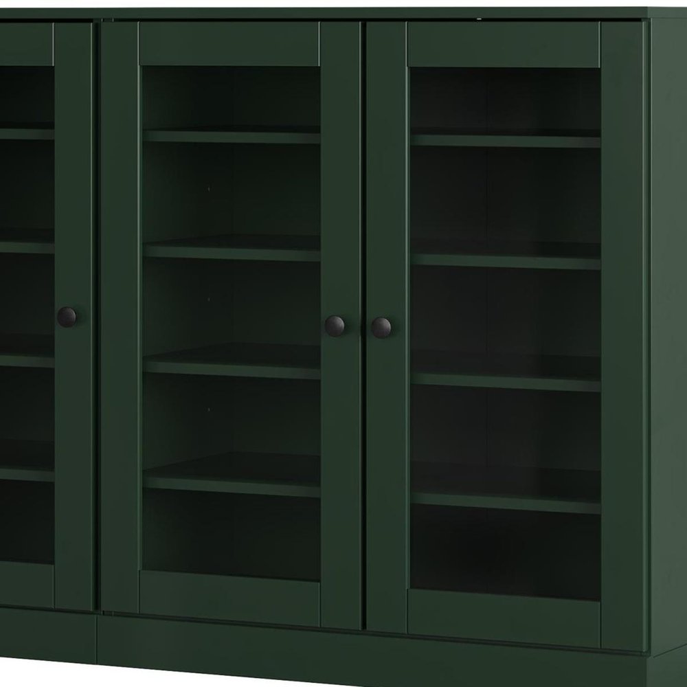 Green 30 Solid WoodShoe Storage Cabinet
