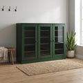 Green 30 Solid WoodShoe Storage Cabinet