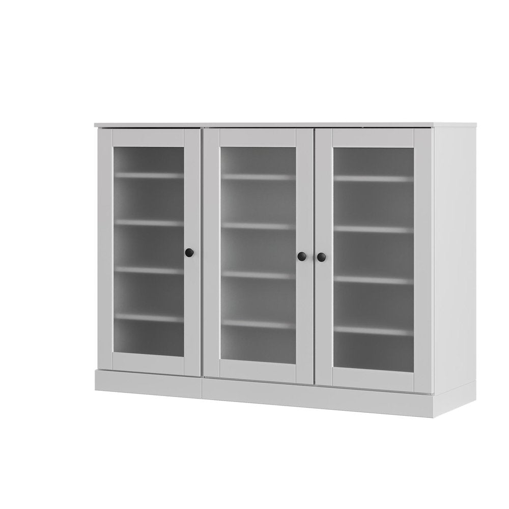 White 30 Solid WoodShoe Storage Cabinet