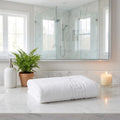 White Turkish Cotton 54" X 27" Bath Towel