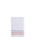 White Striped Turkish Cotton 27" X 54" Bath Towel - SKU 756151 on a white background