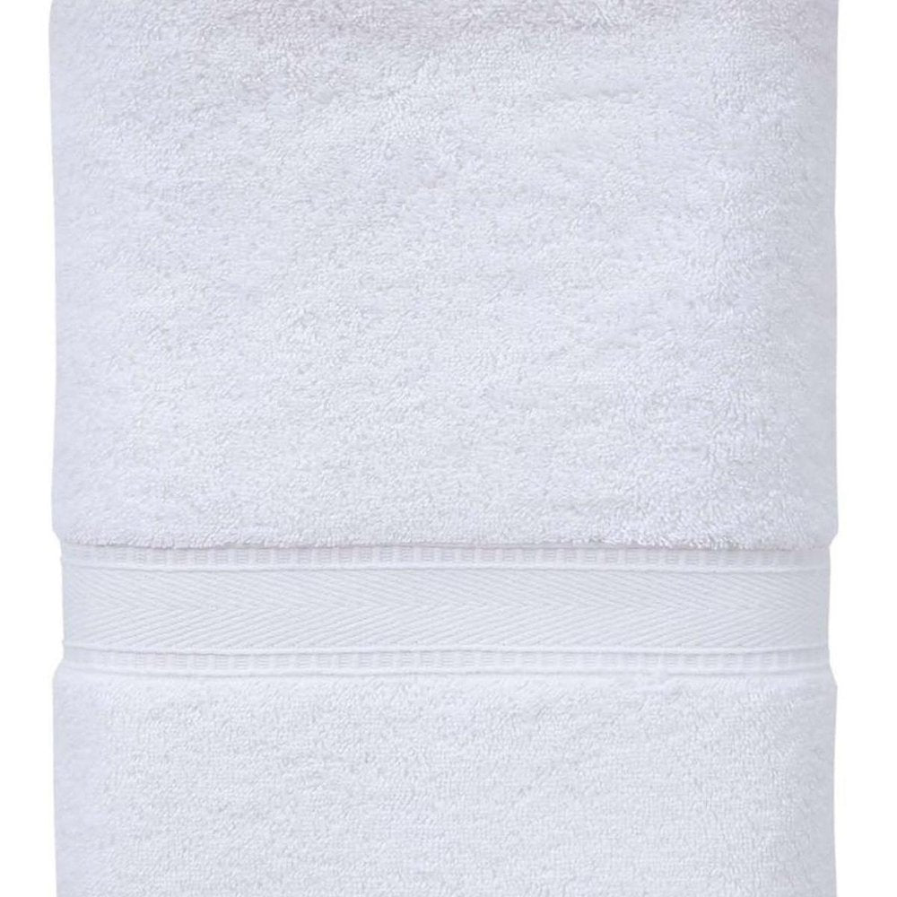White Turkish Cotton 27" X 54" Bath Towel