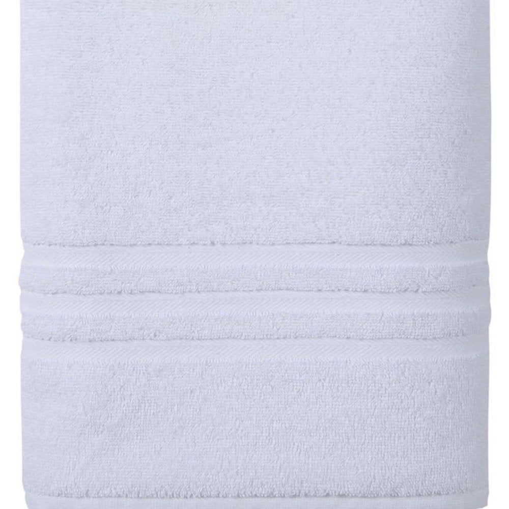 White Turkish Cotton 27" X 54" Bath Towel