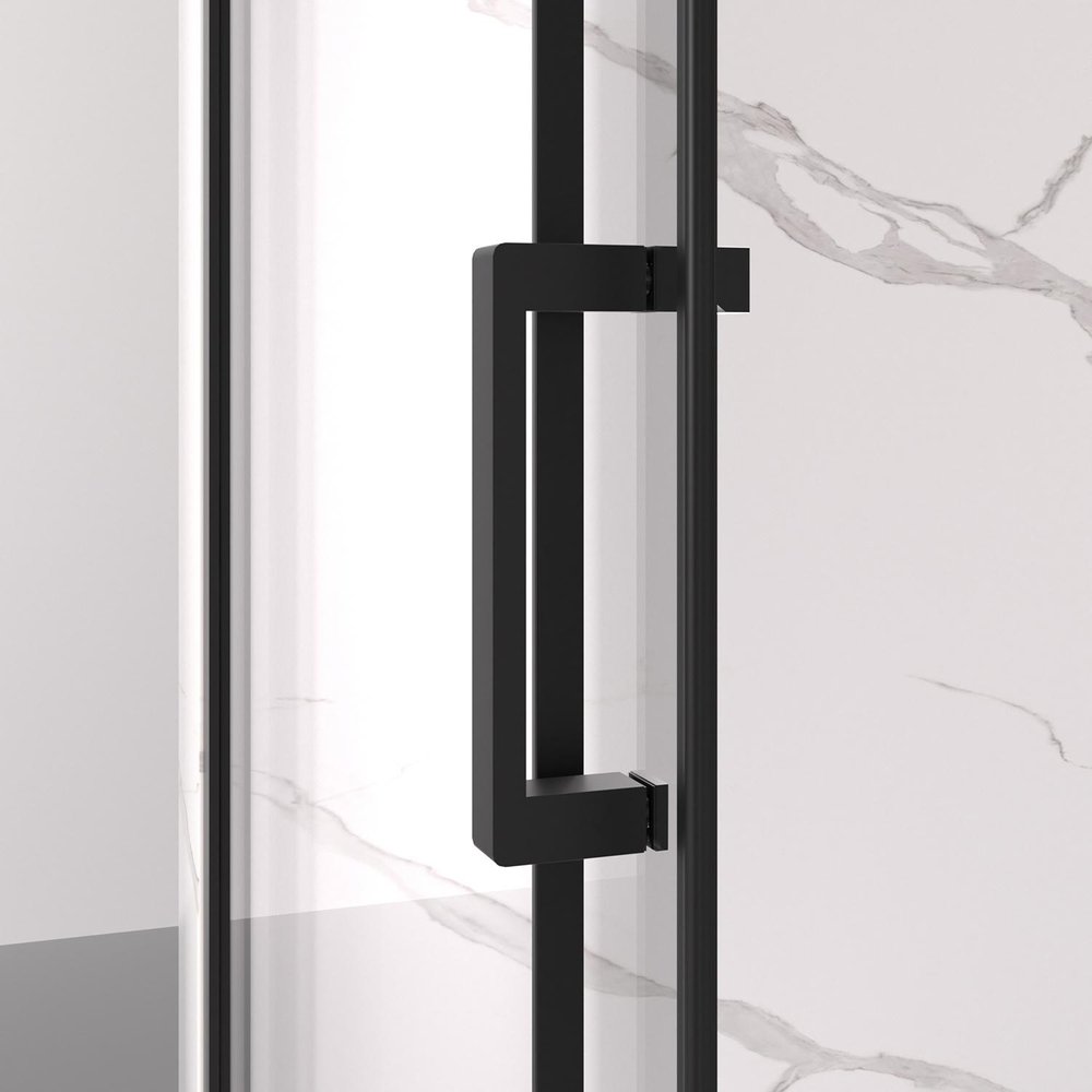 74" X 60" Tempered Glass Shower Door