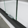 72" X 48" Tempered Glass Shower Door in a home interior