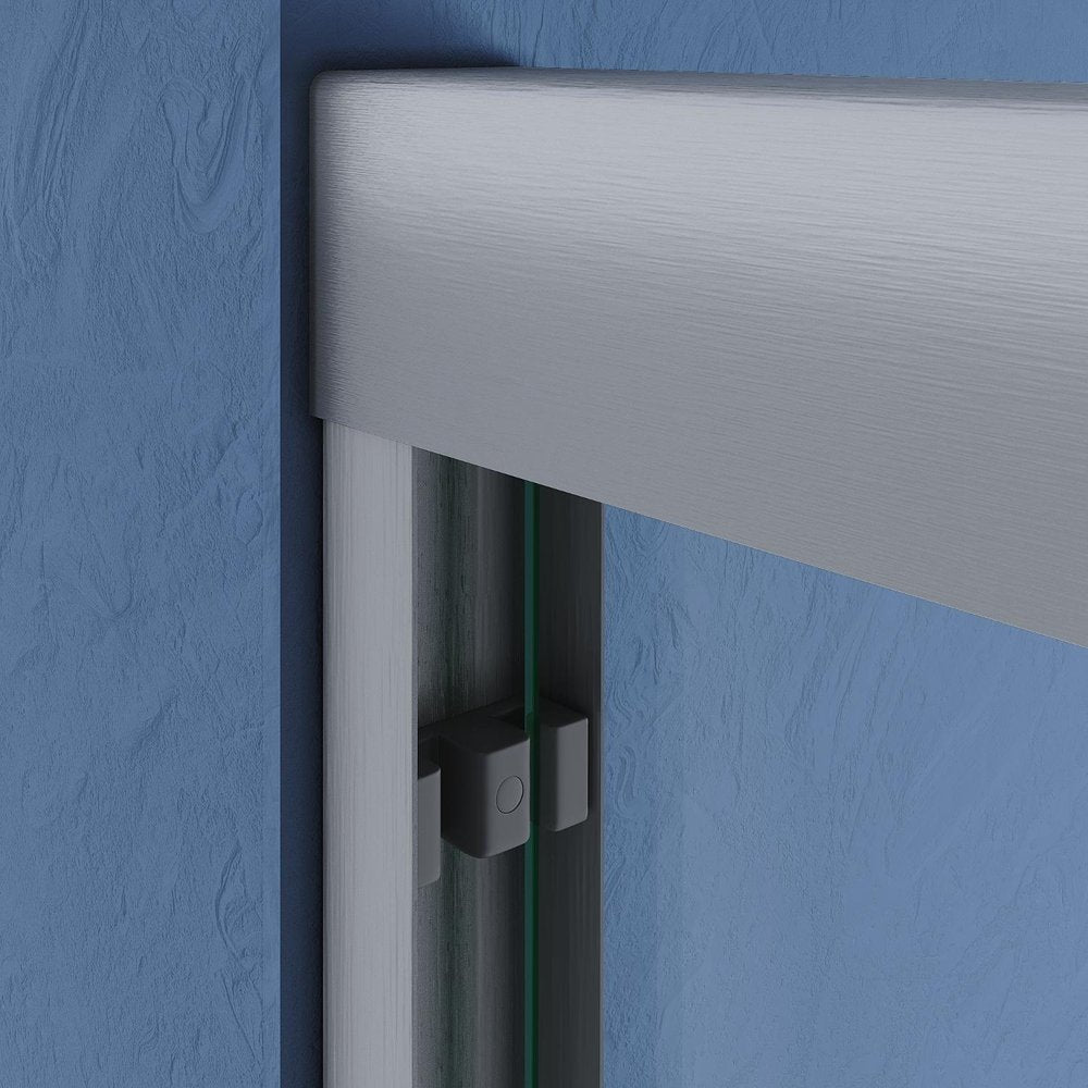 72" X 54" Tempered Glass Shower Door