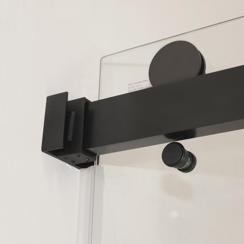 72" X 59" Tempered Glass Shower Door