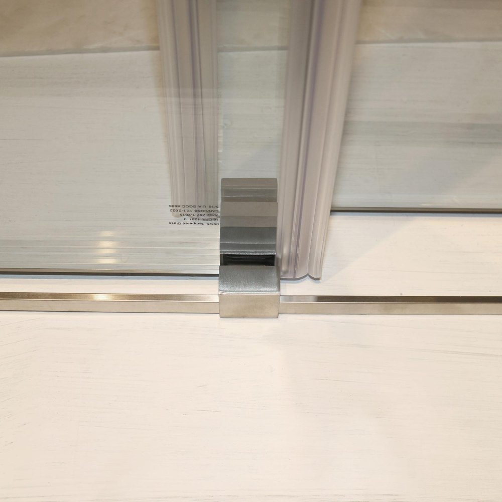 72" X 59" Tempered Glass Shower Door