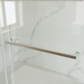 72" X 59" Tempered Glass Shower Door