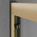 57" X 60" Tempered Glass Tub Door