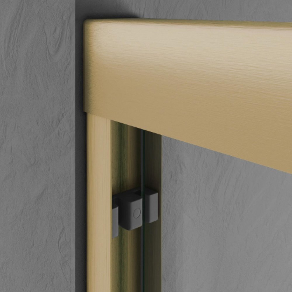 57" X 60" Tempered Glass Tub Door