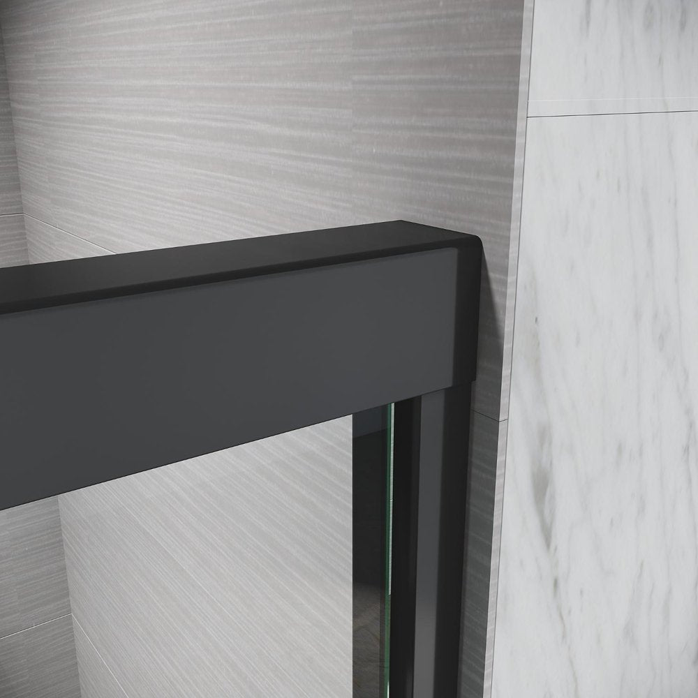 57" X 60" Tempered Glass Tub Door