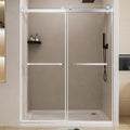 72" X 56" Tempered Glass Shower Door