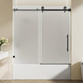 60" X 60" Tempered Glass Tub Door