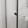 72" X 36" Tempered Glass Shower Door on a white background