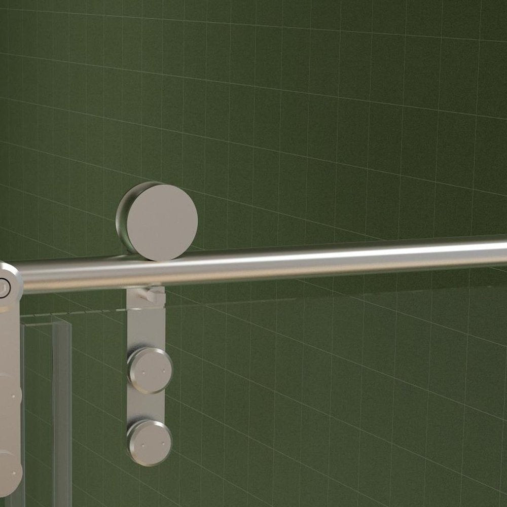74" X 60" Tempered Glass Shower Door