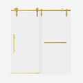 66" X 56" Tempered Glass Tub Door