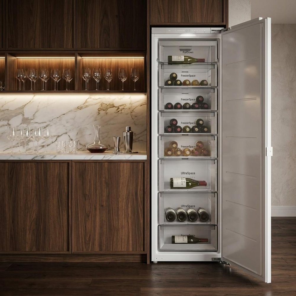 70" X 23" White Stainless Steel Single Compartment Can Beverage Refrigerator