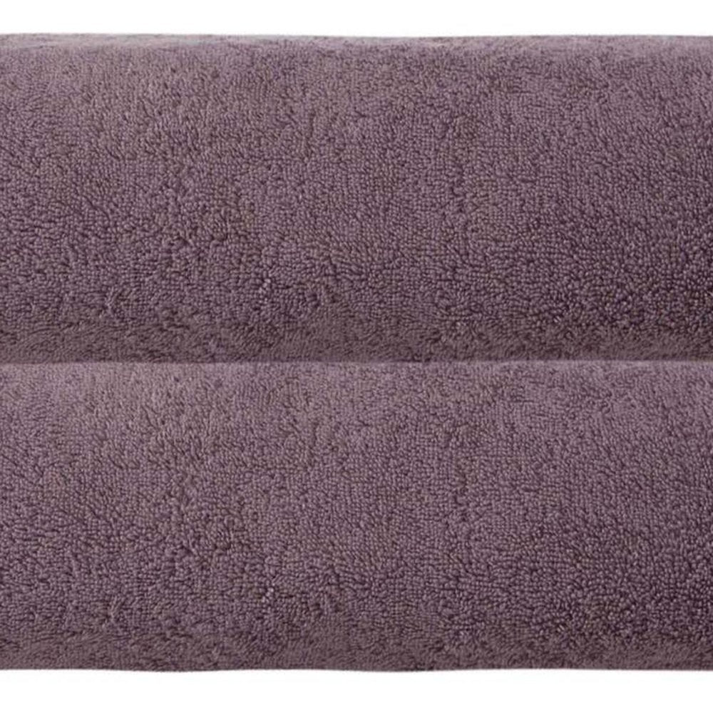 Set of Two Purple Turkish Cotton 70" X 40" Bath Sheet
