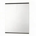 Set of Two Frameless Full Length Hanging Mirror