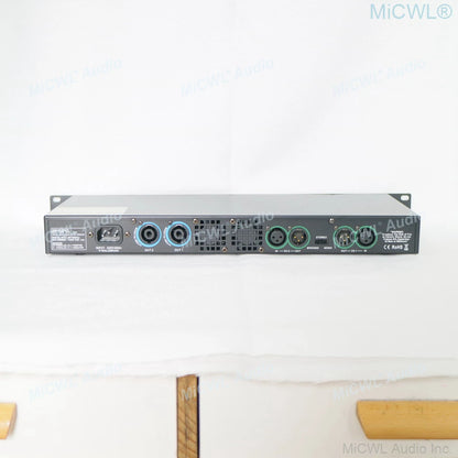 MiCWL Audio Pro CA Series 5200W Digital Power Amplifier 4 Channel 2600 Watt AMP Standard 19" 1U Rack CA650
