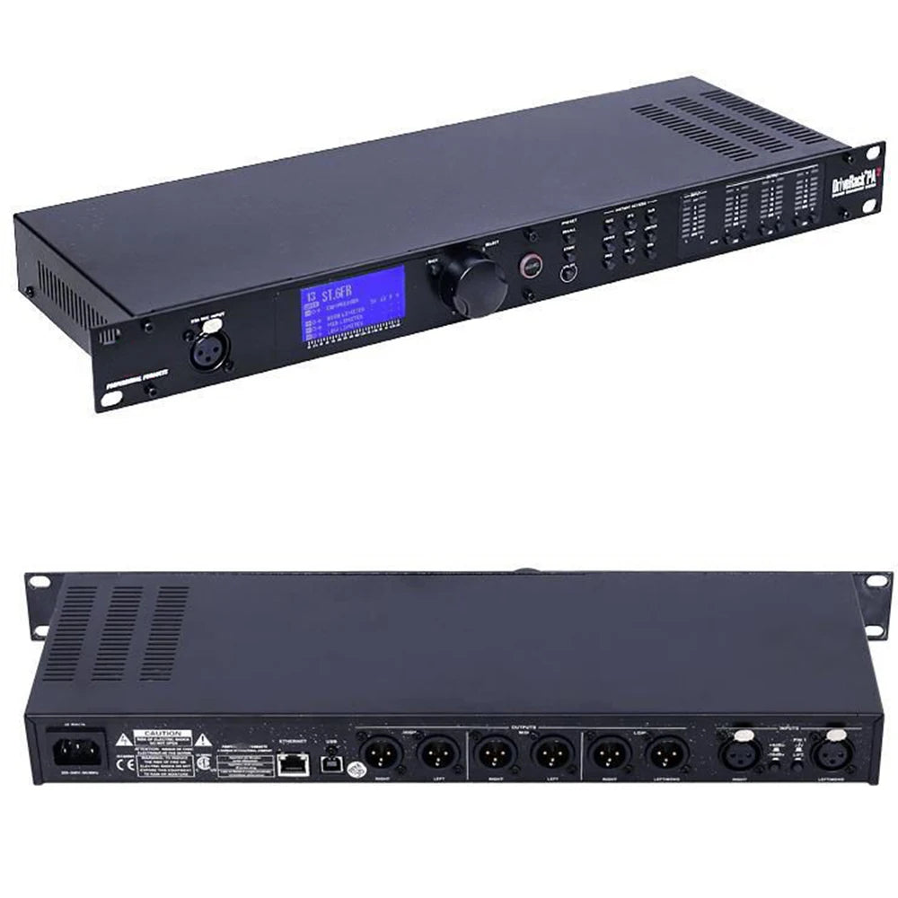 Professional audio processor DriveRack PA2 2x6 PA Complete Professional Loudspeaker Management System, Rack Mountable