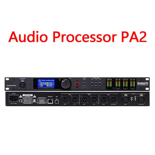 PA2 2-Input 6-Output Professional Audio Processor for Stage Performances