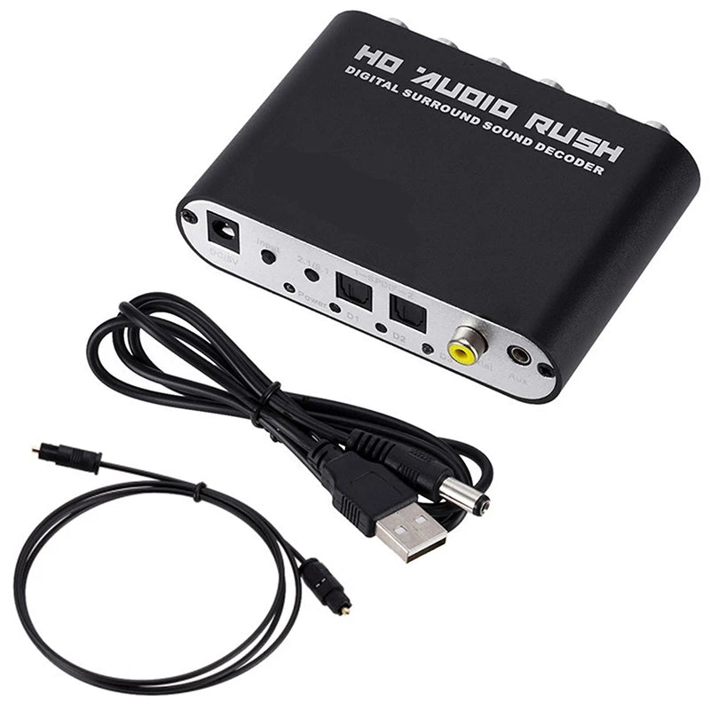 5.1 Audio Gear  AC-3 Digital Audio Converter LPCM To Digital Audio Decoder