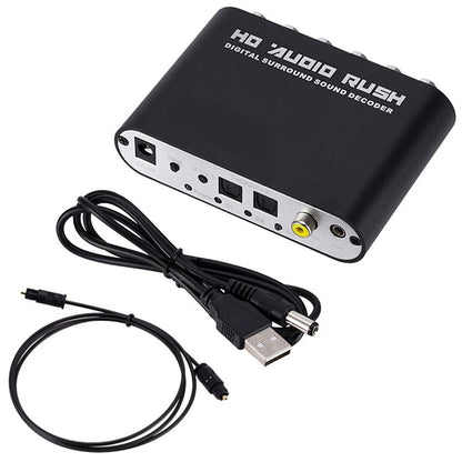 5.1 Audio Gear  AC-3 Digital Audio Converter LPCM To Digital Audio Decoder
