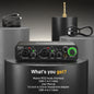 MAONO PS22 USB Audio Interface for PC 60dB Pro-Preamp 24bit/192kHz Dual USB Interface for Home Sudio Recording Podcast Streaming