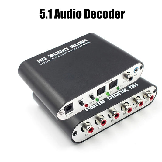 5.1 Audio Gear  AC-3 Digital Audio Converter LPCM To Digital Audio Decoder